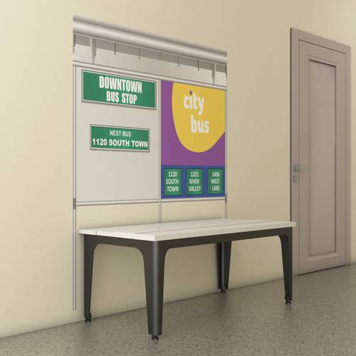 Phantom Bus Stop for Seniors who Wander